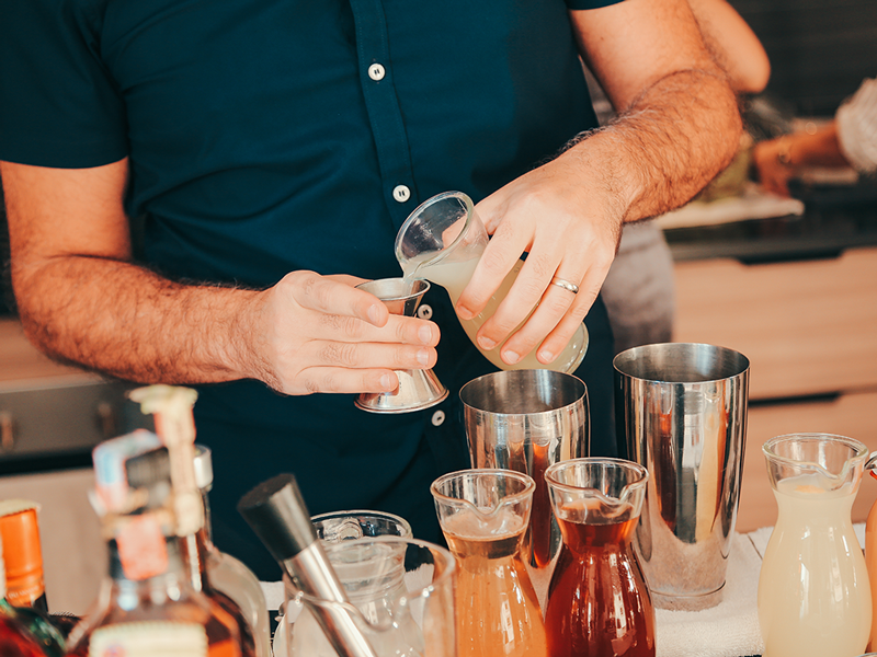 cocktail-making
