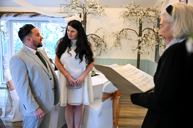 couple talking at B Corp farm wedding venue features on Channel 5 Rich Wedding Poor Wedding 3rd May 2026 9pm